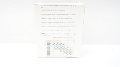 DePuy 1581-24-120 Sigma, Cross-Linked Stabilized Insert 4, 20mm (x)